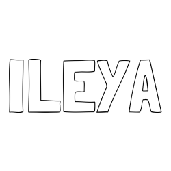 Online Created Coloring Page - ILEYA Coloring Page