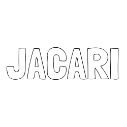 Online Created Coloring Page - JACARI Coloring Page