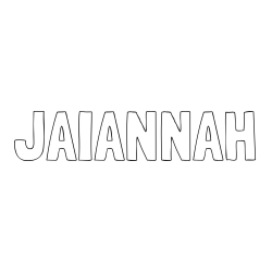 Online Created Coloring Page - JAIANNAH Coloring Page