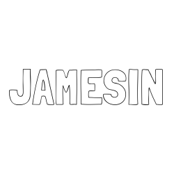 Online Created Coloring Page - JAMESIN Coloring Page