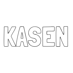 KASEN Coloring Page