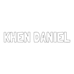 Online Created Coloring Page - KHEN DANIEL Coloring Page