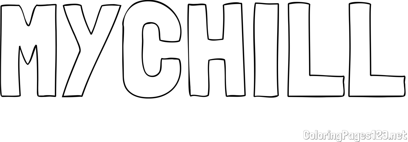 MYCHILL Coloring Page