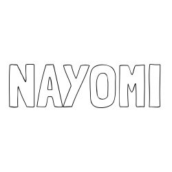 NAYOMI Coloring Page