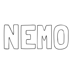 NEMO Coloring Page