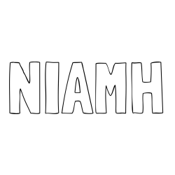 Online Created Coloring Page - NIAMH Coloring Page