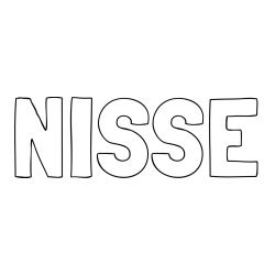 Online Created Coloring Page - NISSE Coloring Page