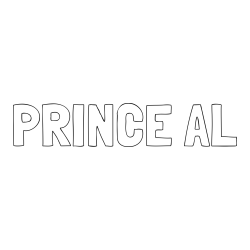 Online Created Coloring Page - PRINCE AL Coloring Page