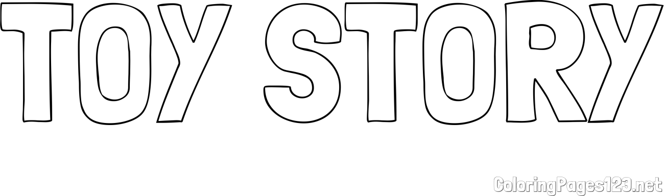 TOY STORY Coloring Page