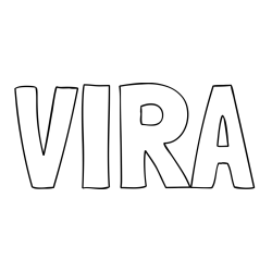 Online Created Coloring Page - VIRA Coloring Page