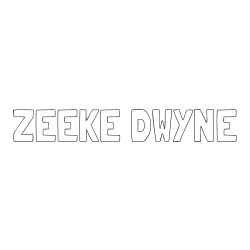Online Created Coloring Page - ZEEKE DWYNE Coloring Page