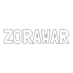 Online Created Coloring Page - ZORAWAR Coloring Page