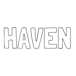 Online Created Coloring Page - HAVEN Coloring Page