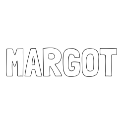 Online Created Coloring Page - MARGOT Coloring Page