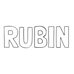 Online Created Coloring Page - RUBIN Coloring Page