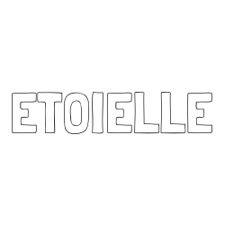 Online Created Coloring Page - ETOIELLE Coloring Page