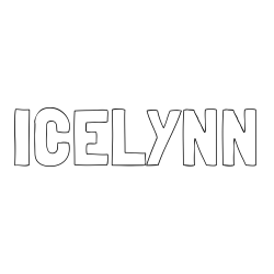 Online Created Coloring Page - ICELYNN Coloring Page