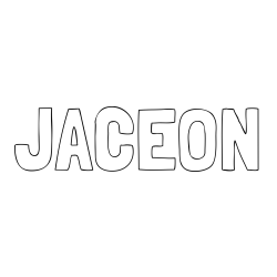 Online Created Coloring Page - JACEON Coloring Page