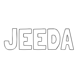 Online Created Coloring Page - JEEDA Coloring Page