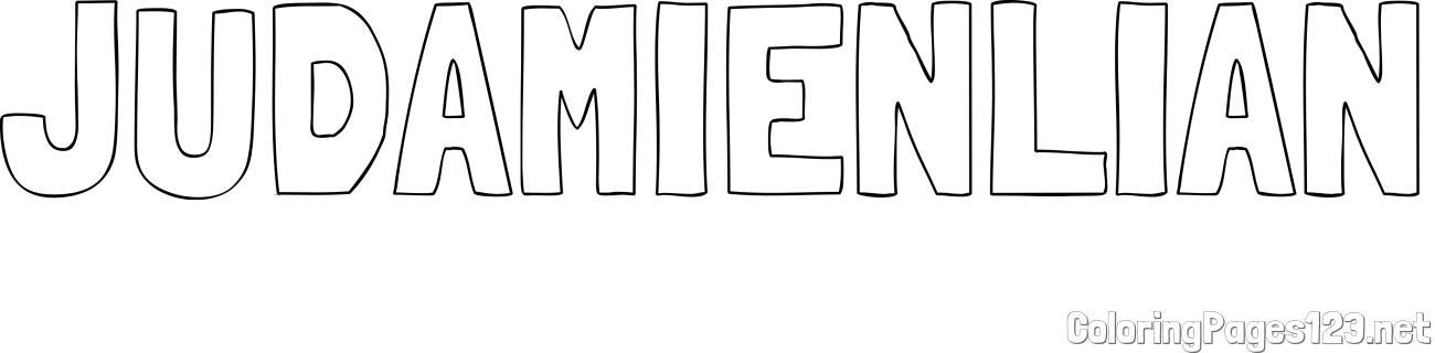 JUDAMIENLIAN Coloring Page