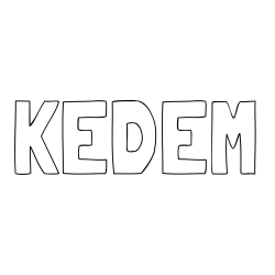 Online Created Coloring Page - KEDEM Coloring Page