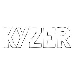 Online Created Coloring Page - KYZER Coloring Page