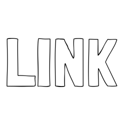Online Created Coloring Page - LINK Coloring Page