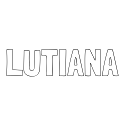 Online Created Coloring Page - LUTIANA Coloring Page