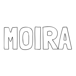 Online Created Coloring Page - MOIRA Coloring Page