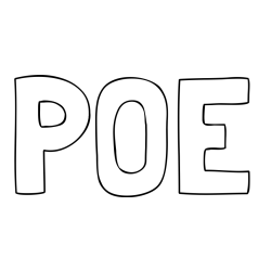 Online Created Coloring Page - POE Coloring Page