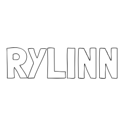 Online Created Coloring Page - RYLINN Coloring Page