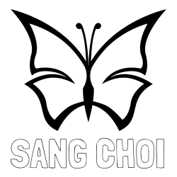 Online Created Coloring Page - SANG CHOI Coloring Page and Easy Coloring Page of a Butterfly