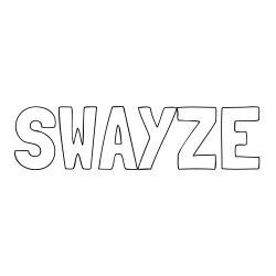 Online Created Coloring Page - SWAYZE Coloring Page