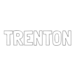Online Created Coloring Page - TRENTON Coloring Page