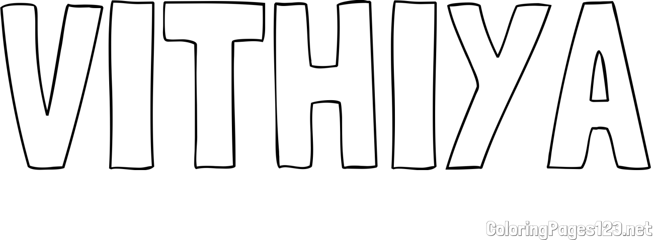 VITHIYA Coloring Page