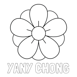 Online Created Coloring Page - YANY CHONG Coloring Page and Flower Without Stem Coloring Page