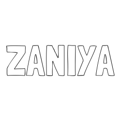 Online Created Coloring Page - ZANIYA Coloring Page