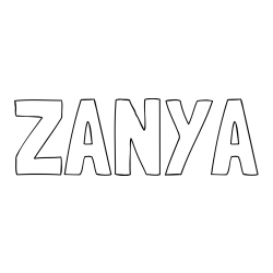 Online Created Coloring Page - ZANYA Coloring Page