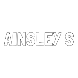 Online Created Coloring Page - AINSLEY S Coloring Page