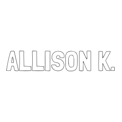Online Created Coloring Page - ALLISON K. Coloring Page