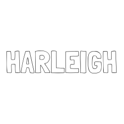 Online Created Coloring Page - HARLEIGH Coloring Page
