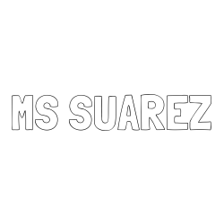 Online Created Coloring Page - MS SUAREZ Coloring Page