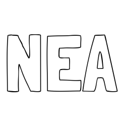 Online Created Coloring Page - NEA Coloring Page