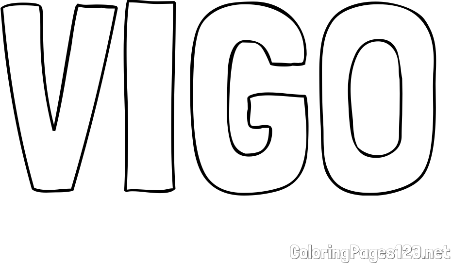 VIGO Coloring Page