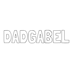 Online Created Coloring Page - DADGABEL Coloring Page