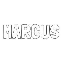 MARCUS Coloring Page