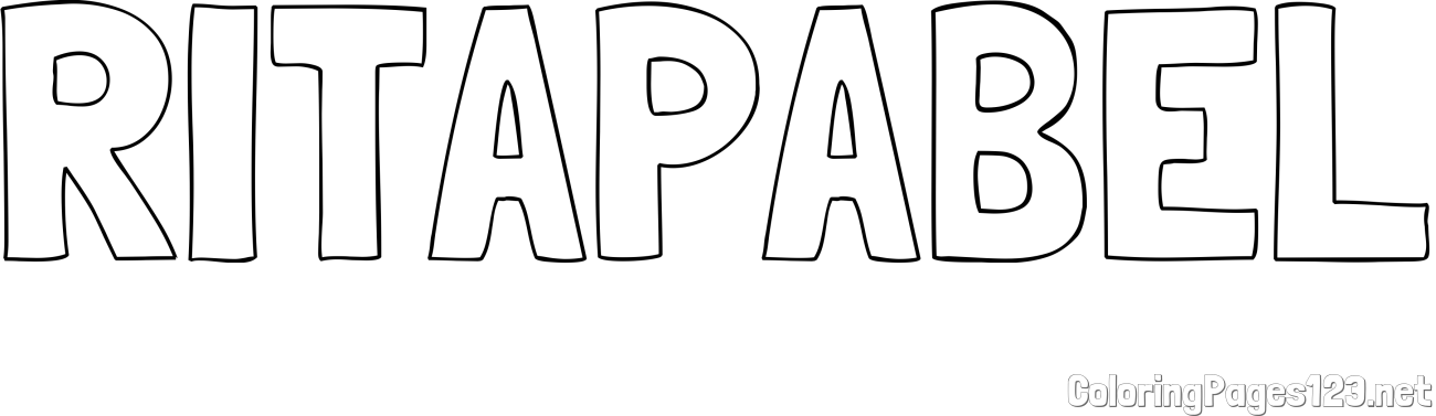 RITAPABEL Coloring Page
