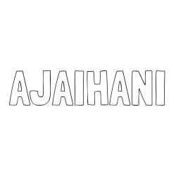 Online Created Coloring Page - AJAIHANI Coloring Page
