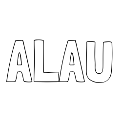 Online Created Coloring Page - ALAU Coloring Page