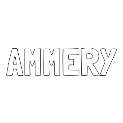 Online Created Coloring Page - AMMERY Coloring Page